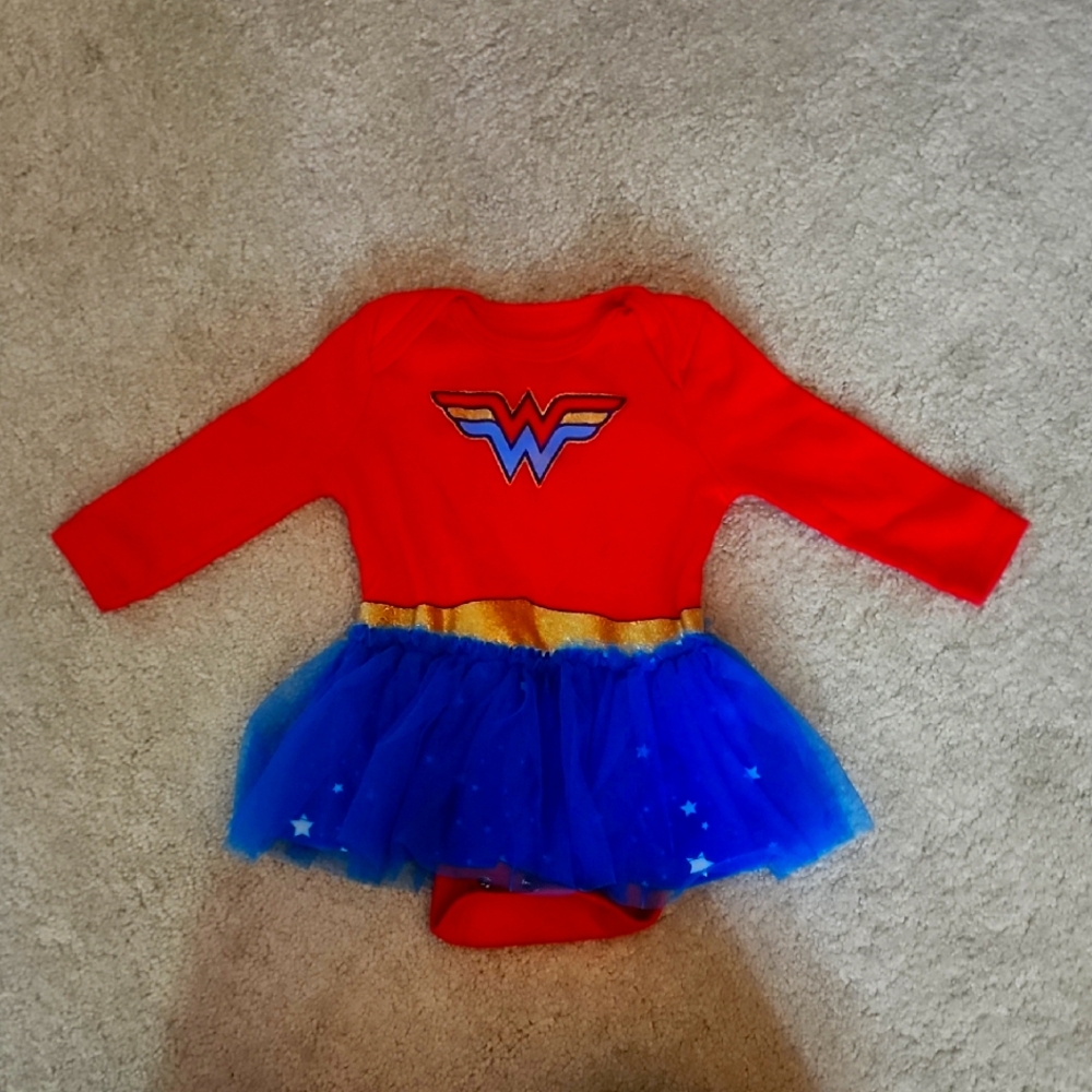 Superhero Kids Costume - Red and Blue 3 To 6 Months